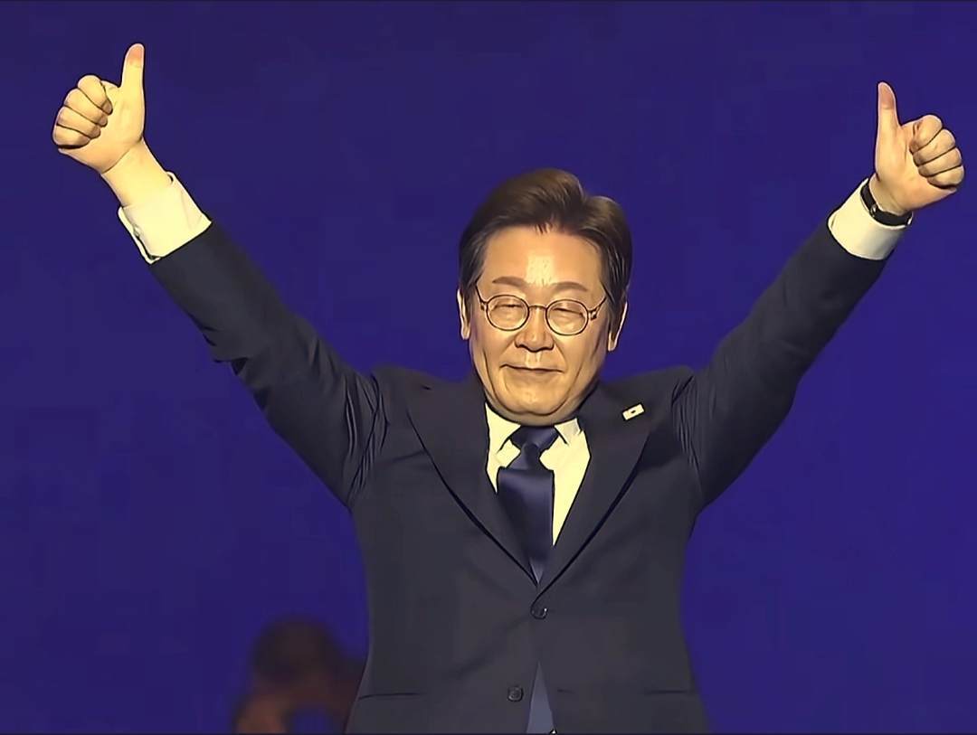 韩国大选一夜大变，李在明支持率出炉，一匹“黑马”突然浮出水面！ ​