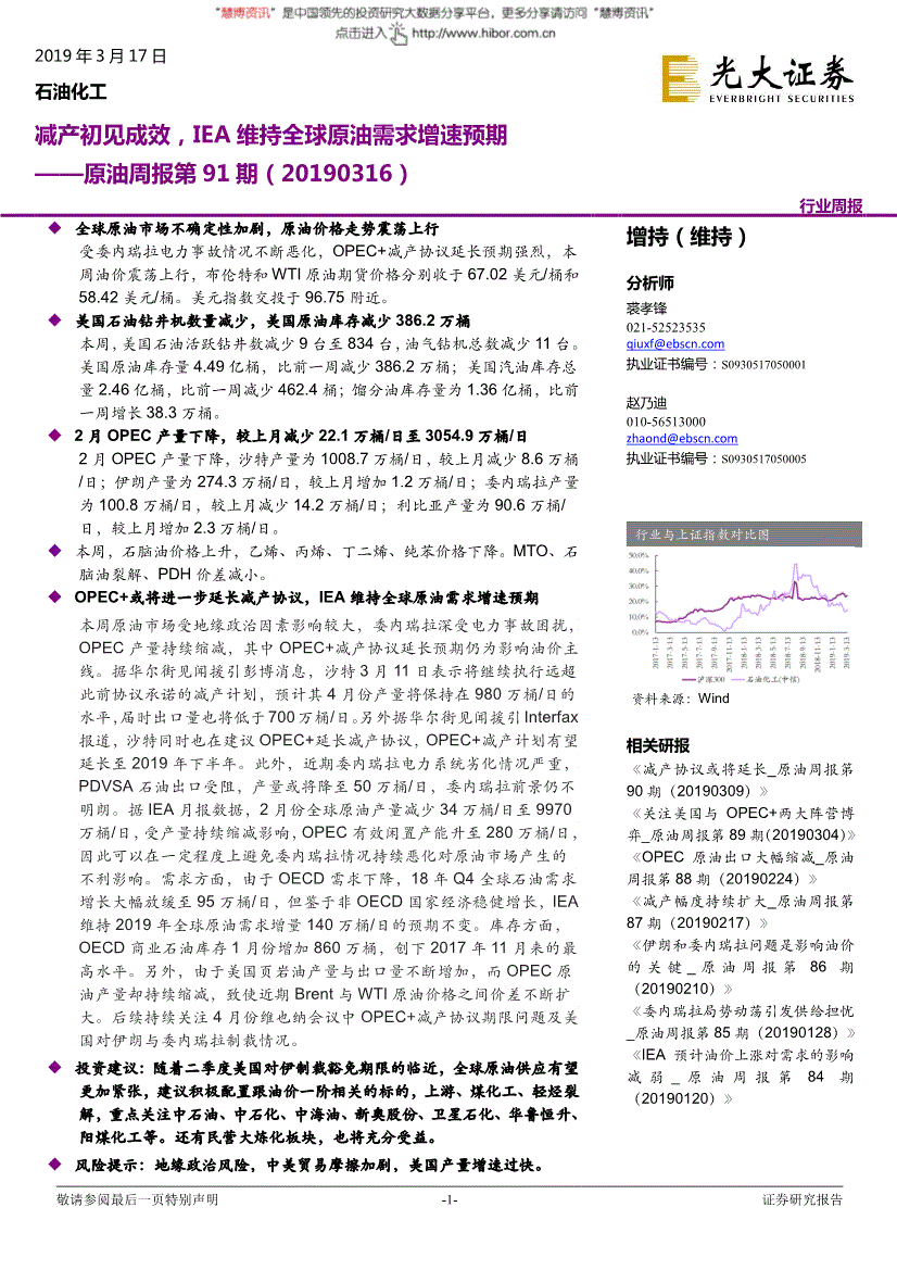 原油分析报告(原油分析走势分析)